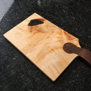 Chopcuterie Board — Manitoba Maple & Walnut, 18.5″, photo 4