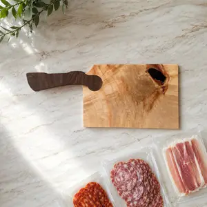 Chopcuterie Board — Manitoba Maple & Walnut, 18.5″, photo 5