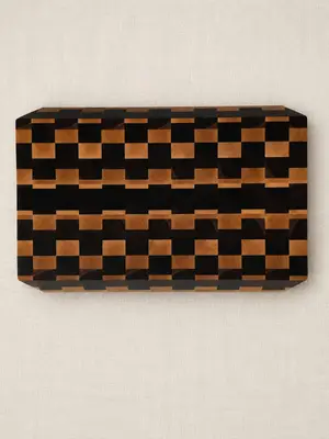 Citadel End Grain Cutting Board — Maple and Walnut, 18×12, photo 3