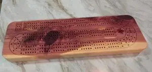 Cribbage Board — Aromatic Cedar (Ready to Play), photo 4
