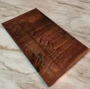 Last Supper Wall Art — Solid Black Walnut, 3D Carved, photo 2