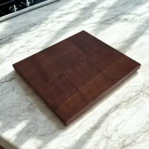 Hearth Cabin Edge Grain Cutting Board — 12×10 (Walnut / Cherry / Maple), photo 2